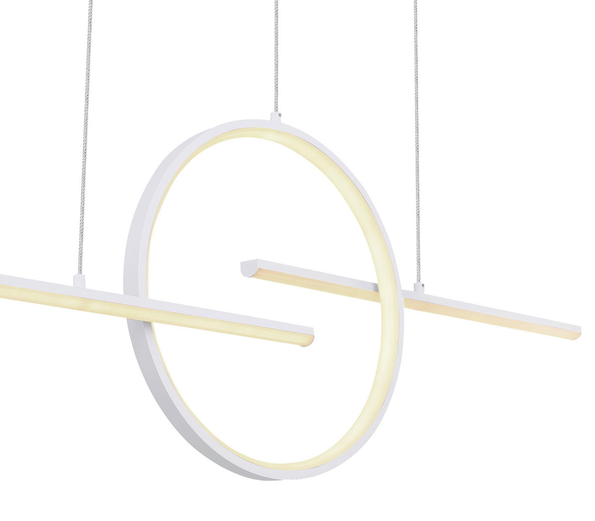 ZÁVĚSNÉ LED SVÍTIDLO, 124/10,5/150 cm  - Design (124/10,5/150cm) - Globo