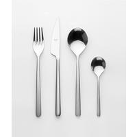 BESTECKSET 30-teilig   - Edelstahlfarben, Basics, Metall