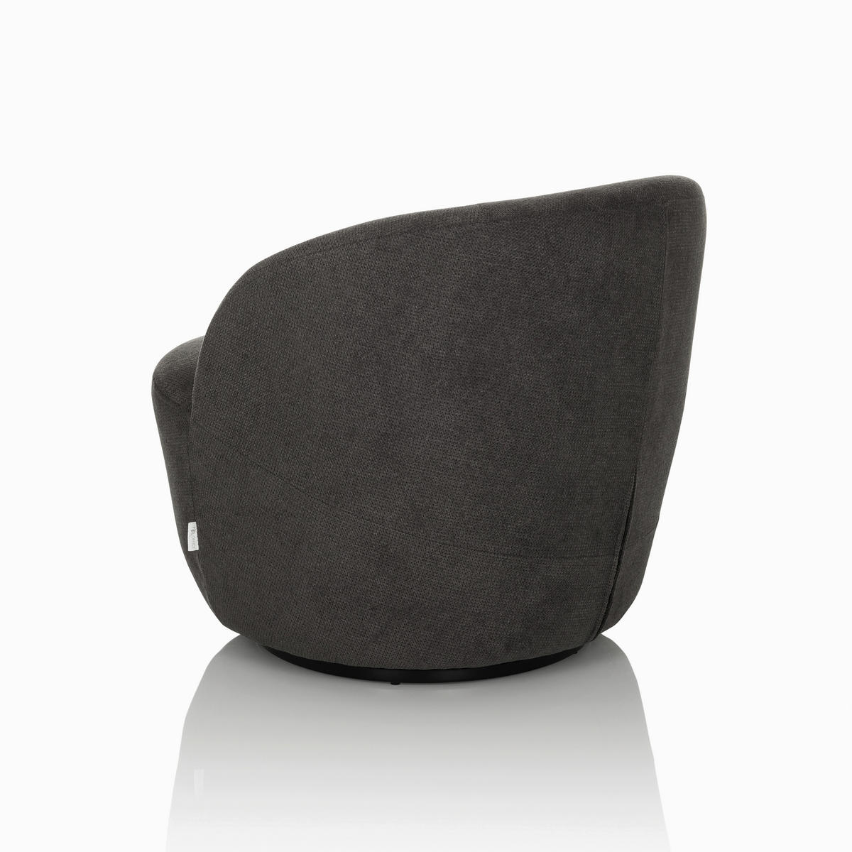 LOUNGEFÅTÖLJ  - grå, Modern, textil (65/70/77cm) - MID.YOU