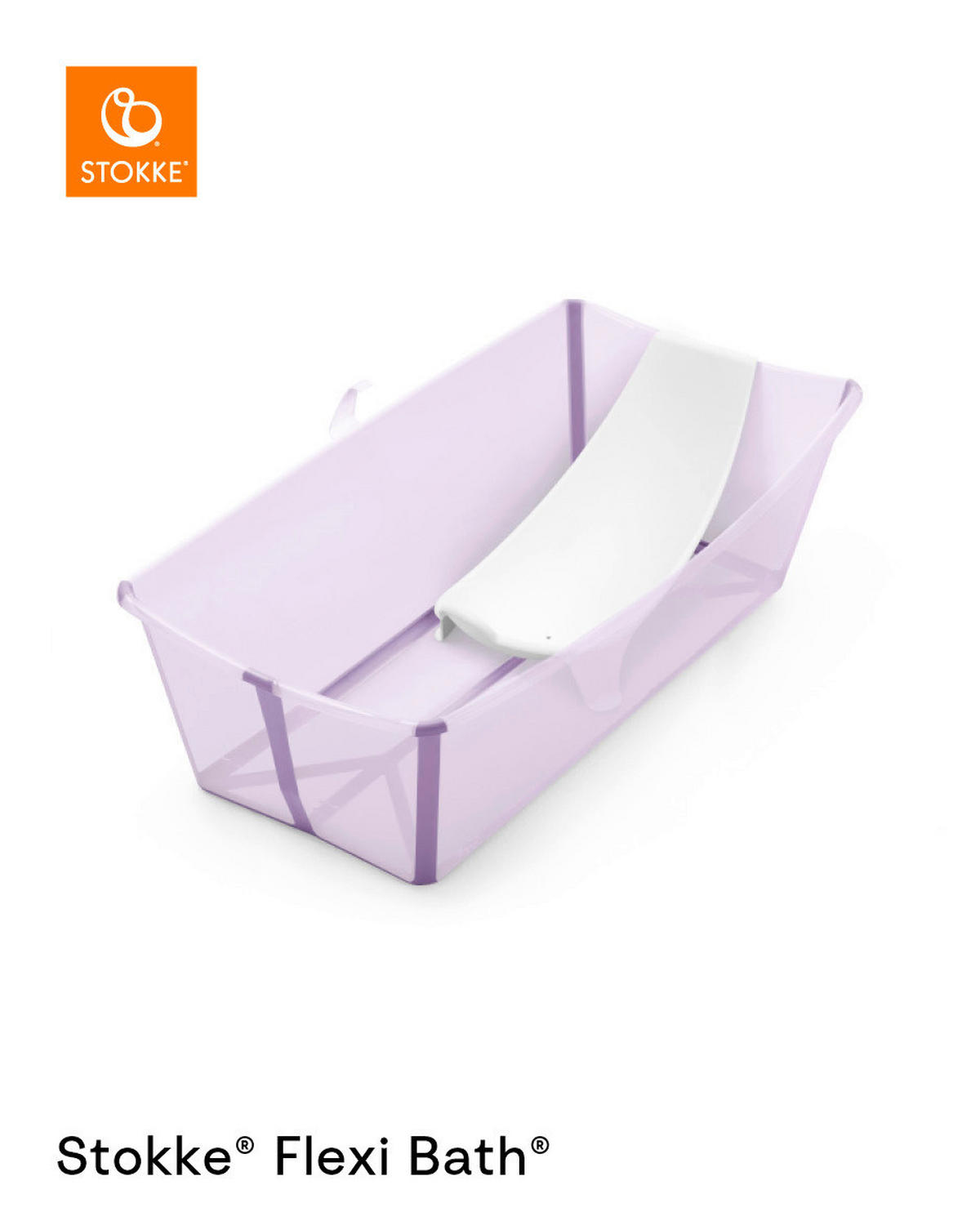 KADICA ZA BEBE  FLEXI BATH XL  - ljubičasta, Basics, plastika (24/40/80cm) - Stokke