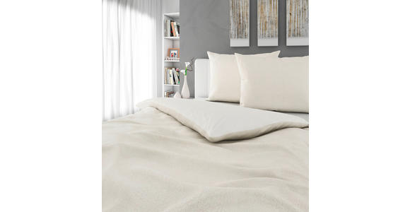 BETTWÄSCHE TEDDY Samt, Teddystoff 200/200 cm - Creme, Basics, Textil (200/200cm) - Esposa
