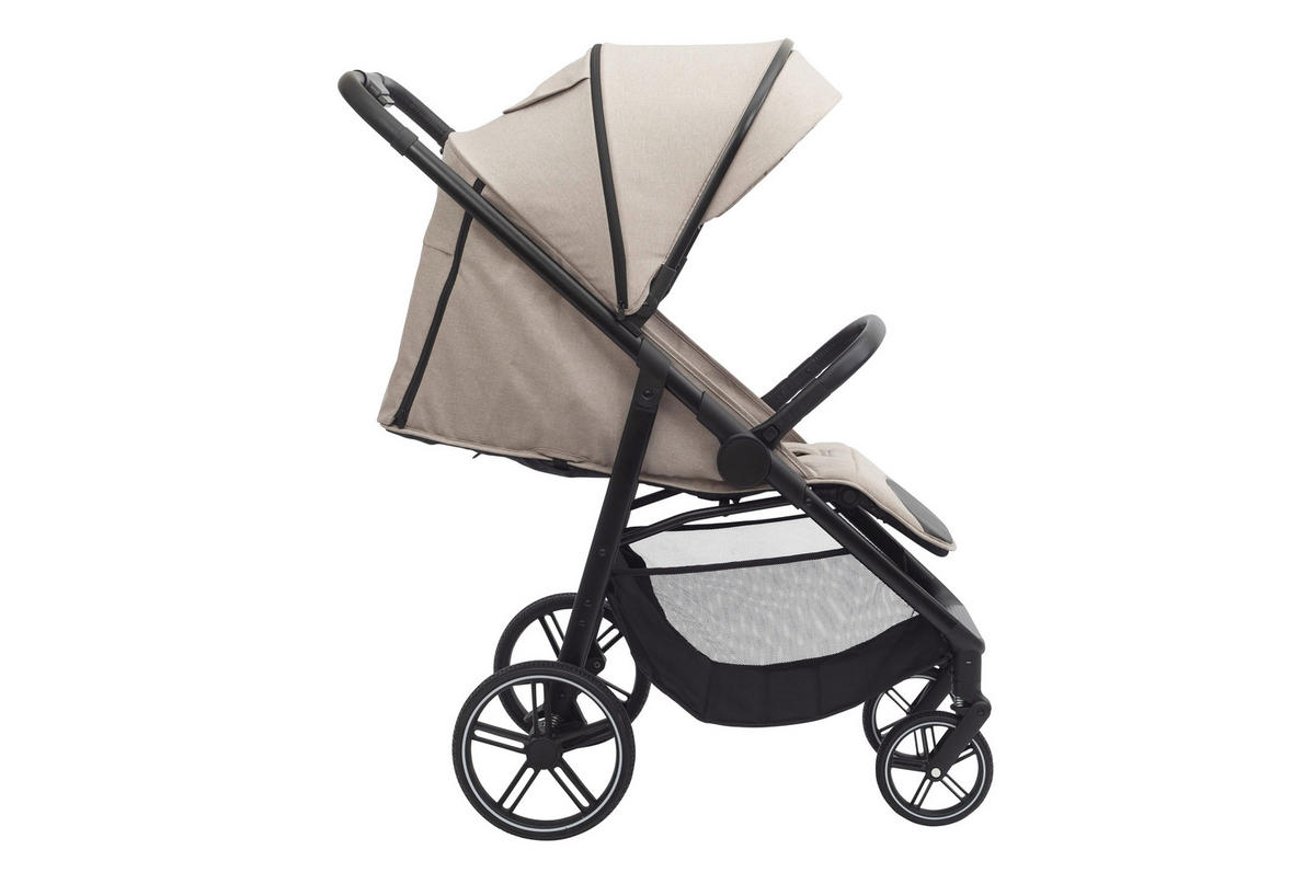 BUGGY Light Cruiser  - Beige/Schwarz, Basics, Kunststoff/Textil (55/56/107cm) - Jimmylee