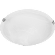 DECKENLEUCHTE - Weiß, Basics, Glas/Metall (30/9cm) - Boxxx