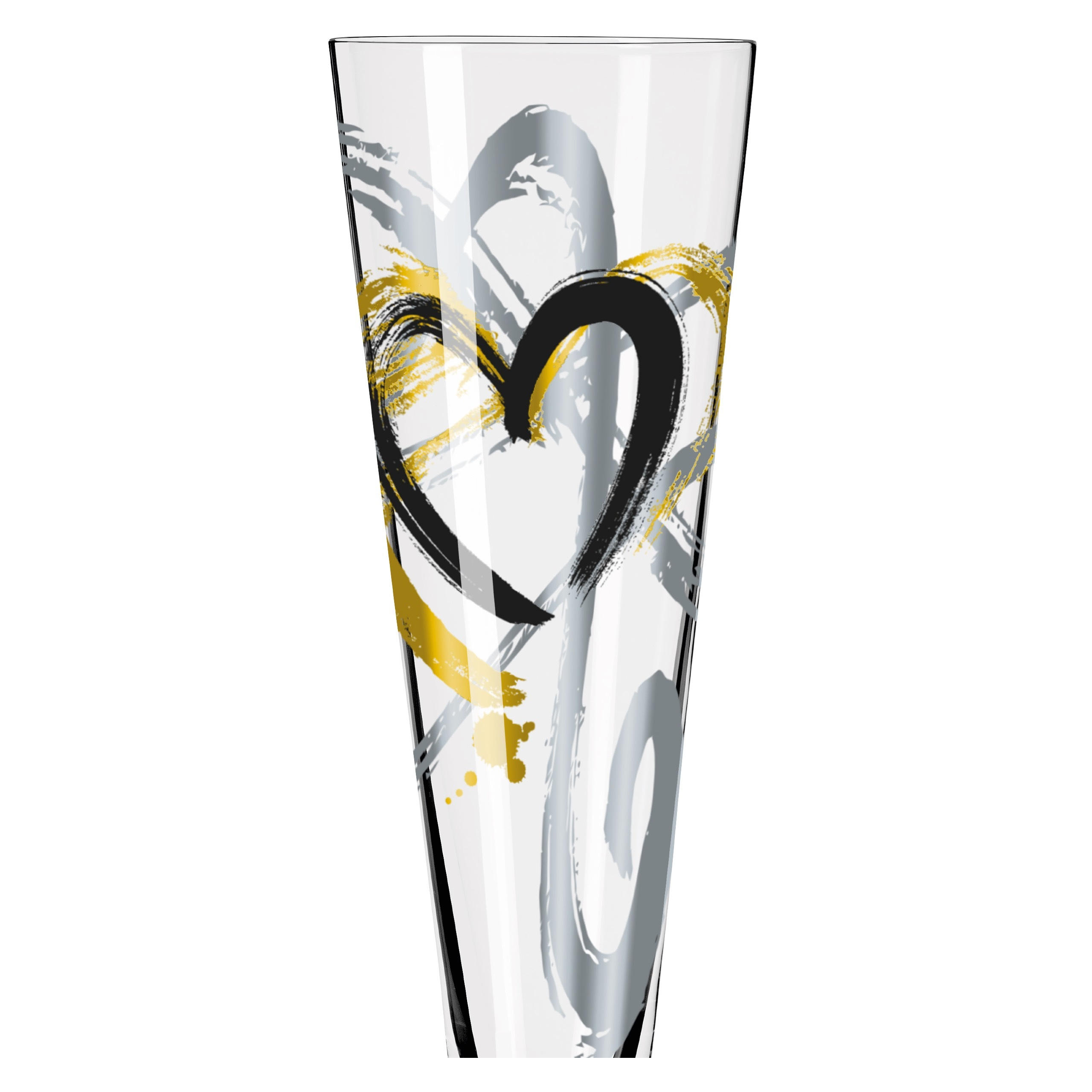 CHAMPAGNERGLAS - Platinfarben/Goldfarben, Basics, Glas (7,2/24cm) - Ritzenhoff