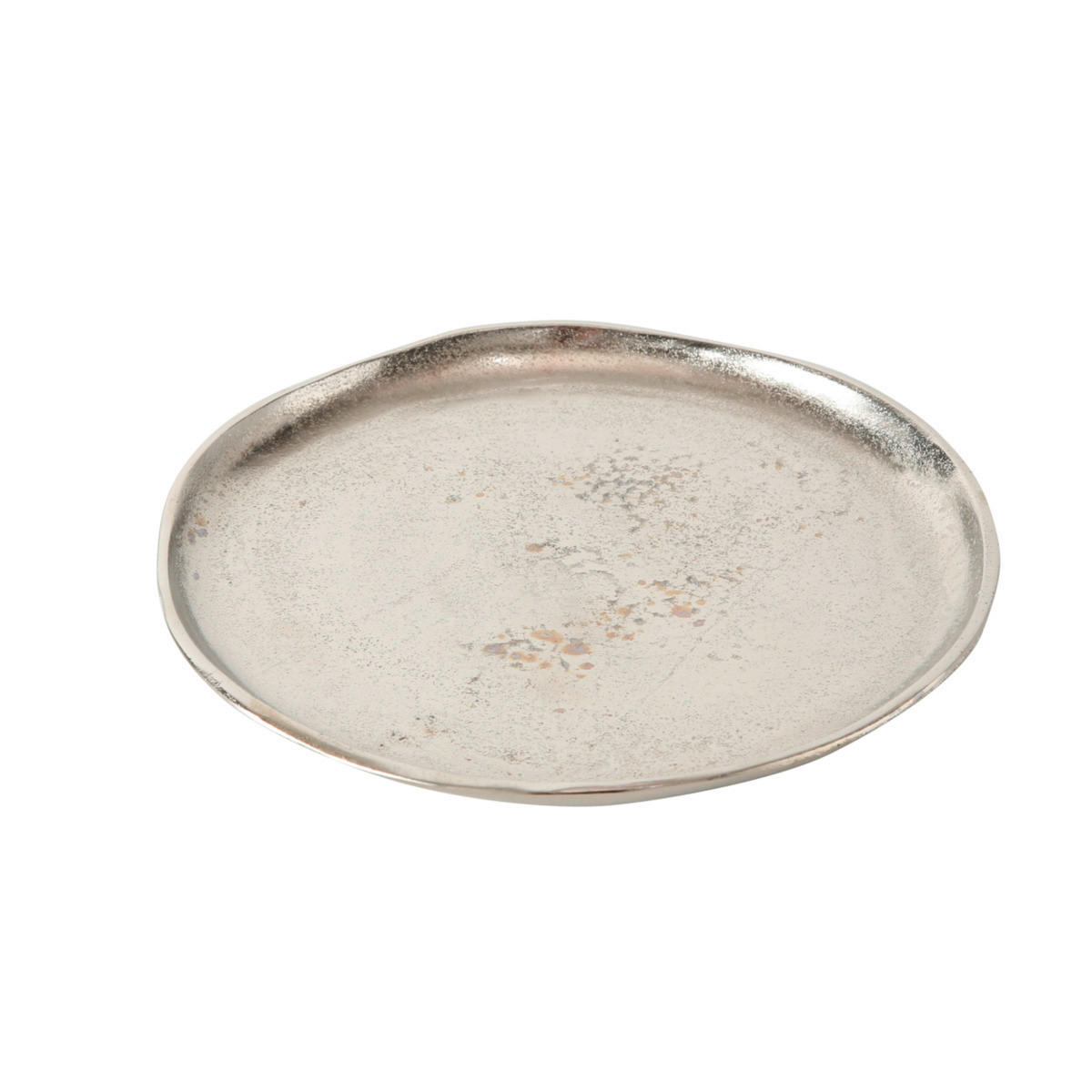 DEKORAČNÍ MISKA - barvy stříbra, Basics, kov (19/19/2cm)
