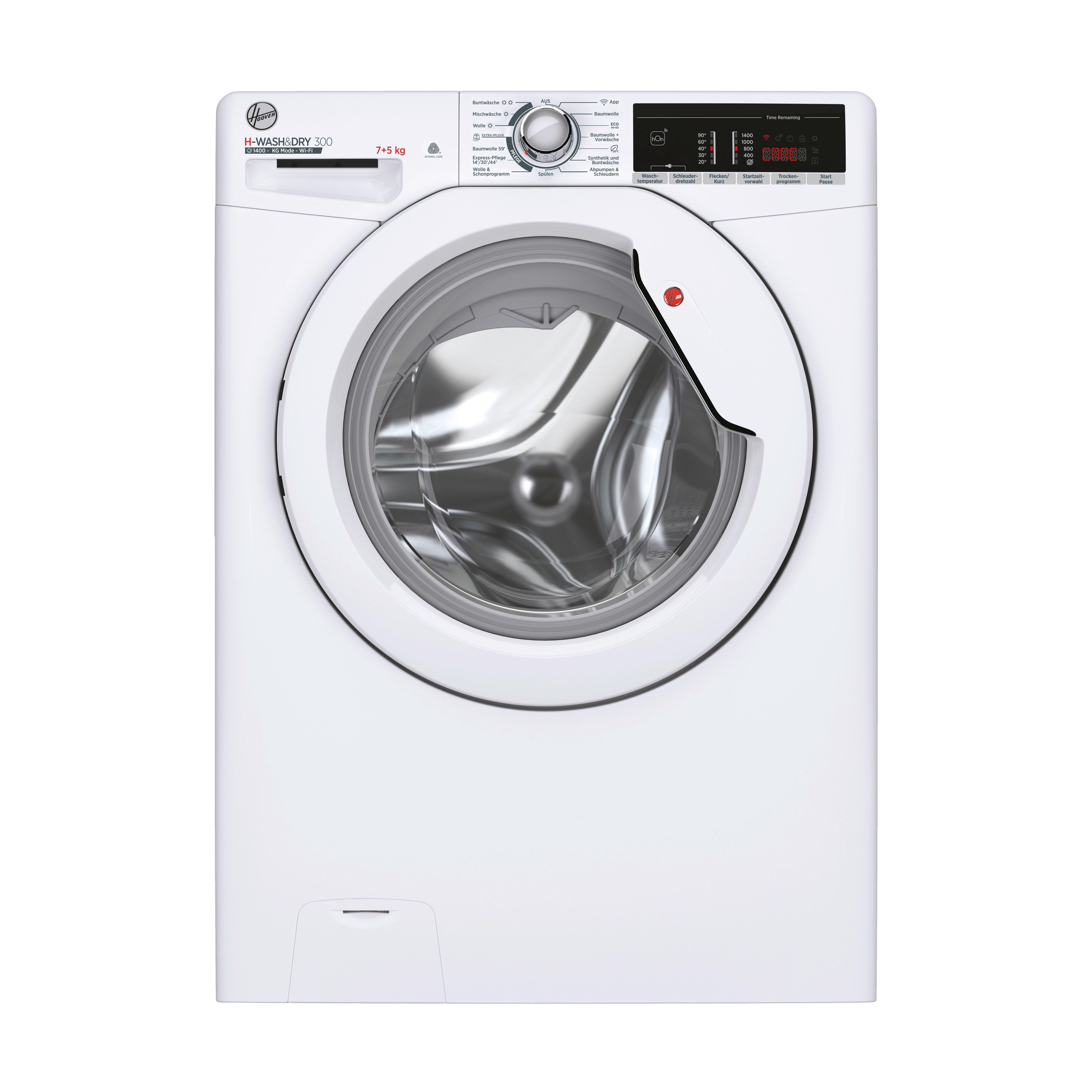 WASCHTROCKNER H3DO4755T2/1-84  - Weiß, Basics (60/85/54cm) - Hoover