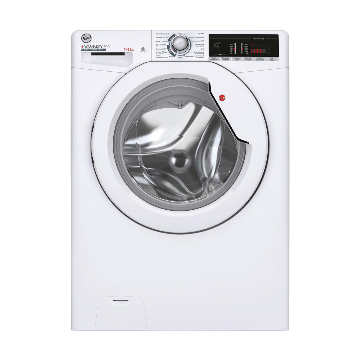 WASCHTROCKNER H3DO4755T2/1-84  - Weiß, Basics (60/85/54cm) - Hoover