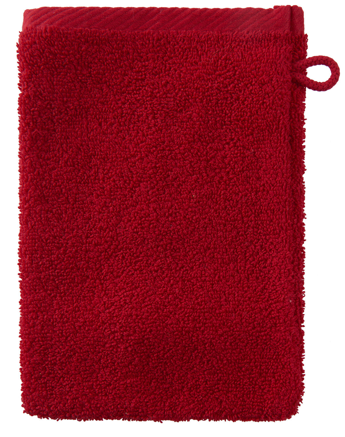 WASCHLAPPEN QUATTRO Rot  - Rot, Konventionell, Textil (16/22cm) - Esposa