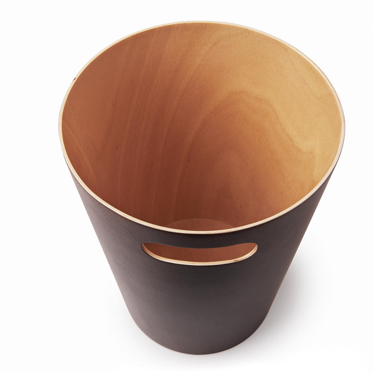 PAPIERKORB 7,5 L  - Braun/Naturfarben, Basics, Holz (23/28/23cm) - Umbra