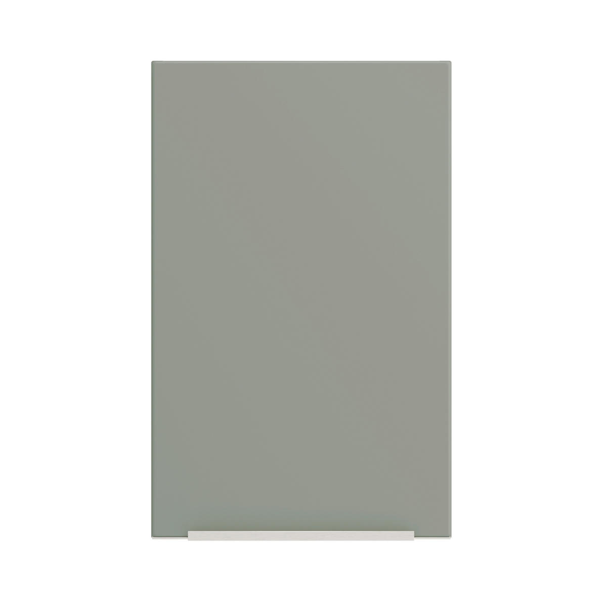 HÄNGESCHRANK 40/64/20 cm  - Schilfgrün/Edelstahlfarben, Trend, Holzwerkstoff/Metall (40/64/20cm) - Held
