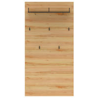 VEŠIAKOVÝ PANEL, čierna, farba buka, 80/158/28 cm - čierna/farba buka, Konventionell, kov/kompozitné drevo (80/158/28cm) - Cantus