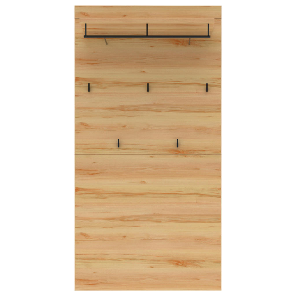 Cantus VEŠIAKOVÝ PANEL, čierna, farba buka, 80/158/28 cm