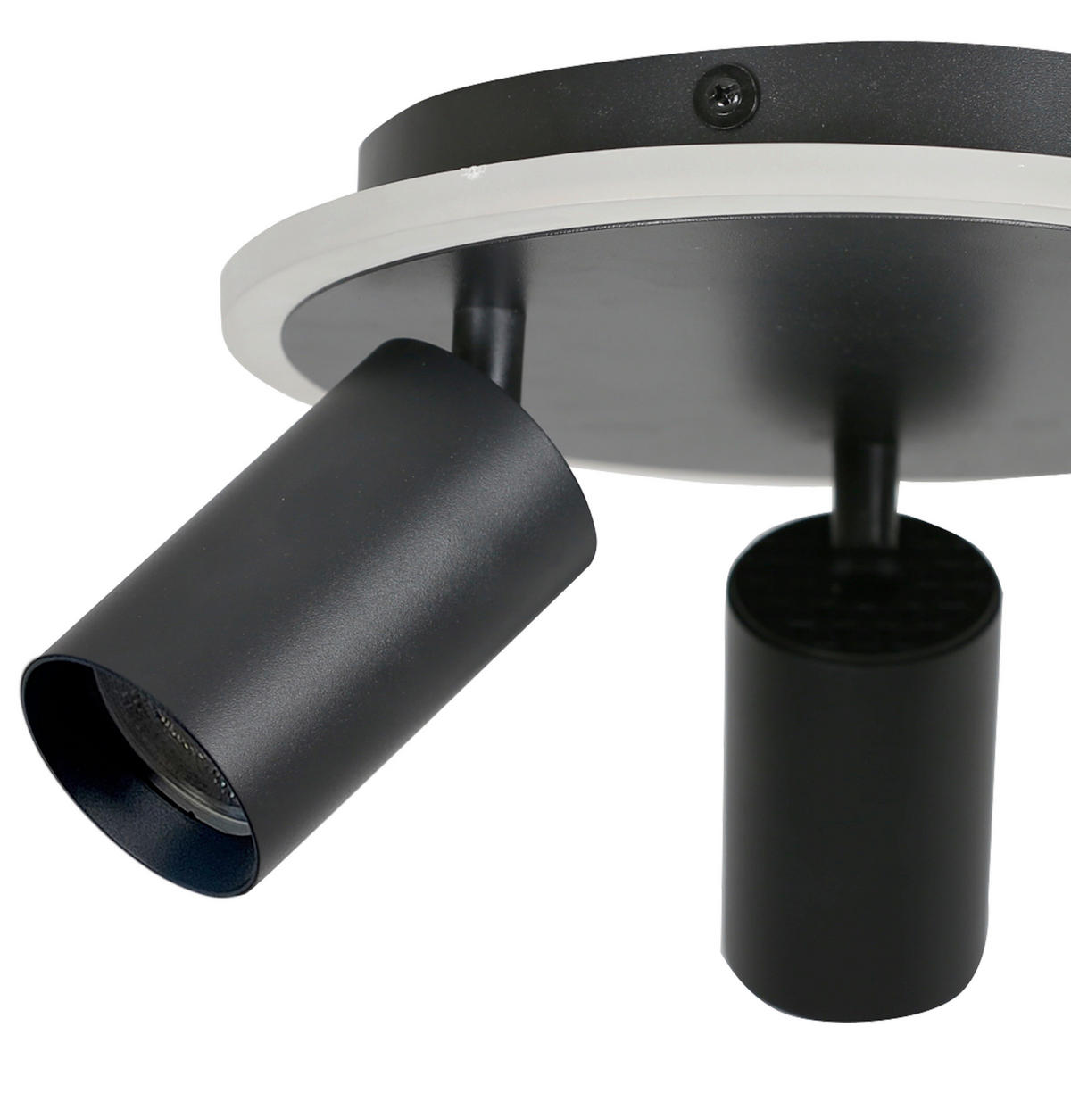 LED-DECKENSTRAHLER Parma  14/24/24 cm  - Schwarz, Design, Metall (14/24/24cm)