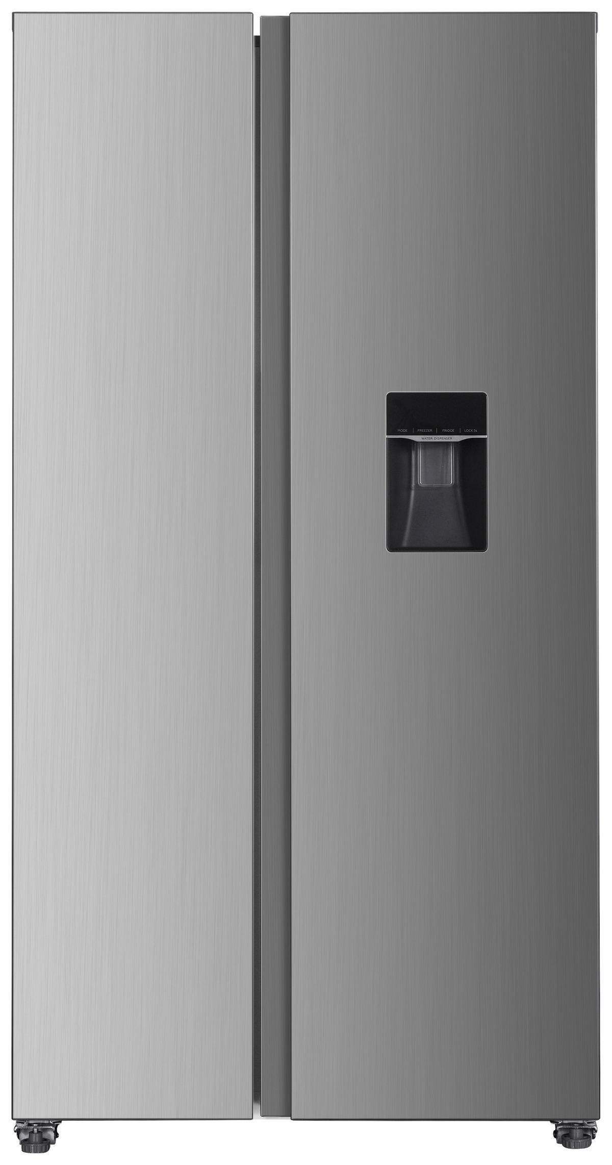 SIDE-BY-SIDE AC178IXWS-16  - Edelstahlfarben, Trend, Glas/Kunststoff (91/177/59cm) - Respekta