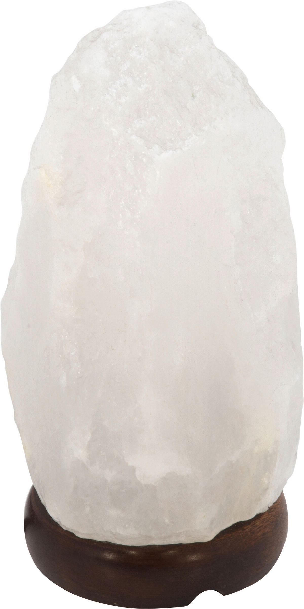 SLANA LAMPA - bela/tamnobraon, Lajfstajl, kamen/drvo (12/19cm)
