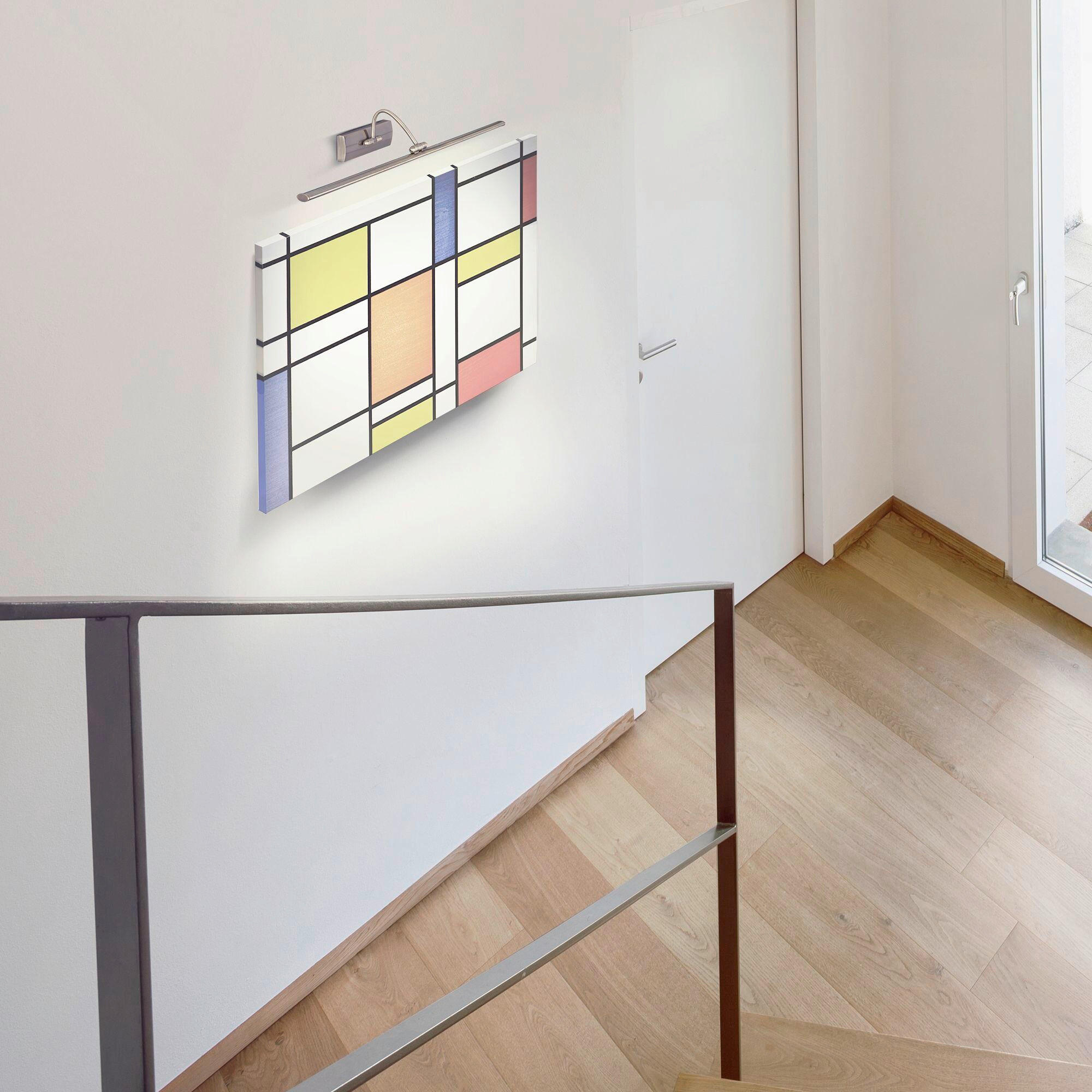 LED-TAVELBELYSNING Barcelona 38/11/19 cm   - silver, Basics, metall (38/11/19cm)