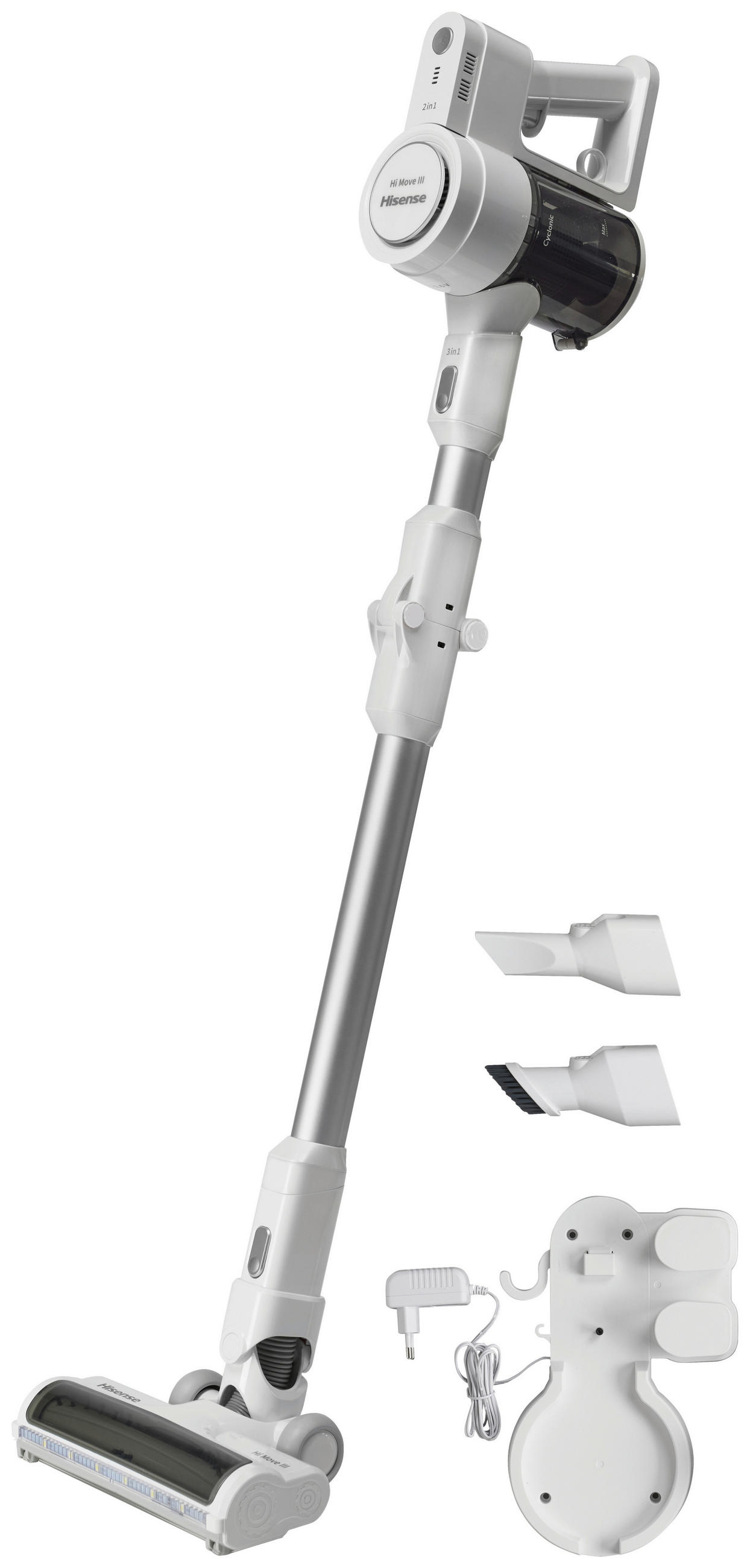 AKKU-HANDSTAUBSAUGER HVC6133WII  - Weiß, Basics, Kunststoff (25/111/22cm) - Hisense