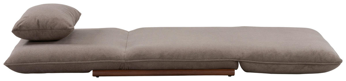 SESSEL in Samt Braun  - Dunkelbraun/Braun, Design, Textil/Metall (93/97/80cm) - MID.YOU