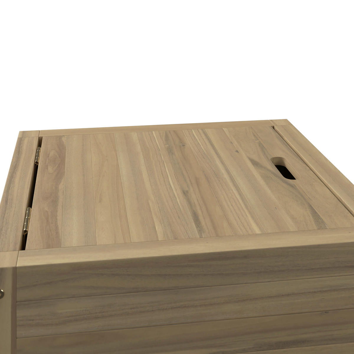 GARTENHOCKER in  - Akaziefarben, ROMANTIK / LANDHAUS, Holz (55/45/55cm) - Ambia Garden