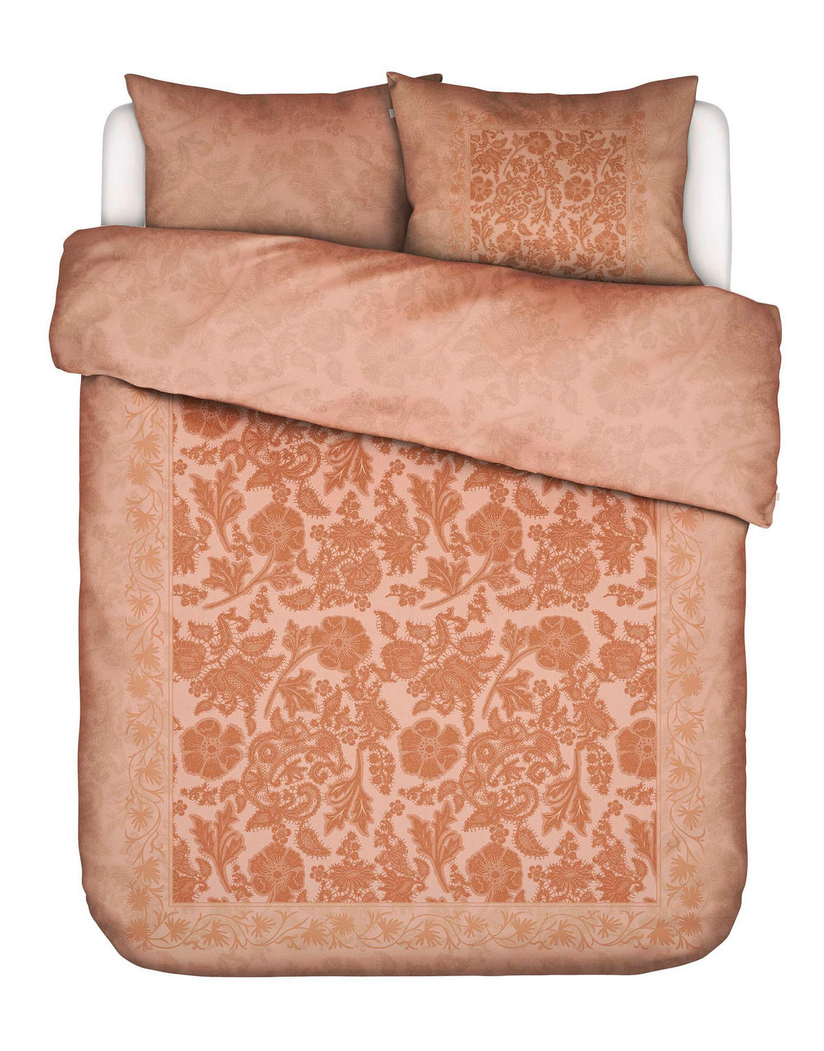 BETTWÄSCHE MAERE Satin 200/200 cm  - Pink, Basics, Textil (200/200cm) - Essenza