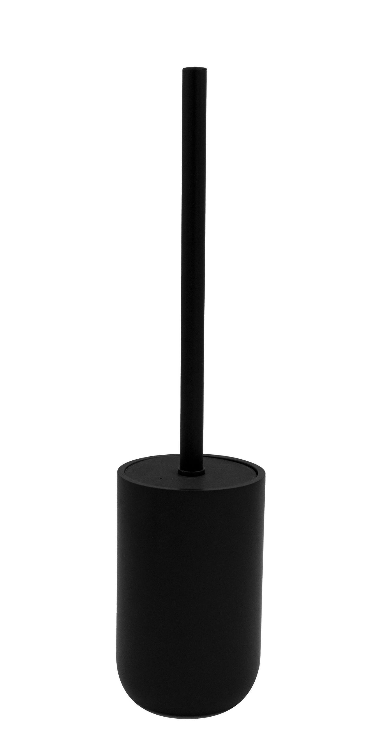 WC KEFE-SZETT fém    - fekete, Basics, műanyag/fém (9,5/41/9,5cm) - Sadena