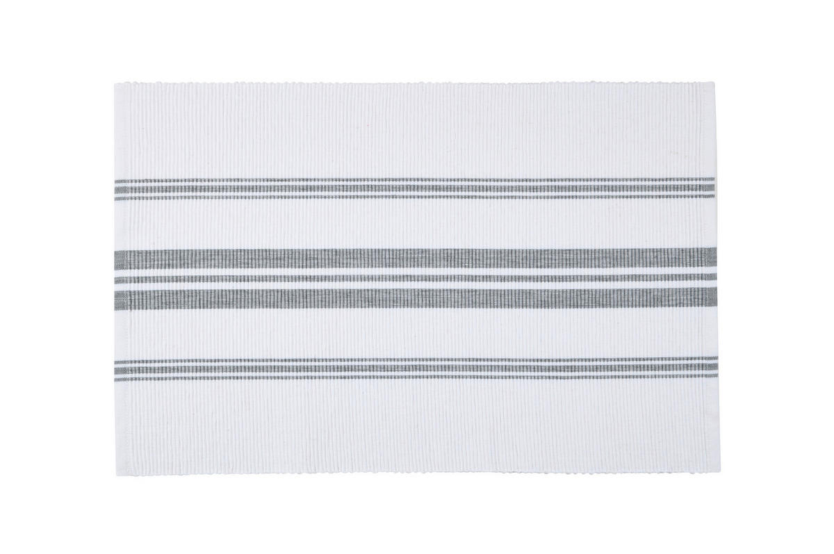 NAMIZNI POGRINJEK siva, bela  - siva/bela, Basics, tekstil (35/50cm)