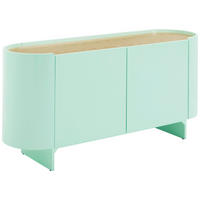 SIDEBOARD 160/75/45 cm  - Eichefarben/Grün, Design, Holz/Holzwerkstoff (160/75/45cm) - Novel