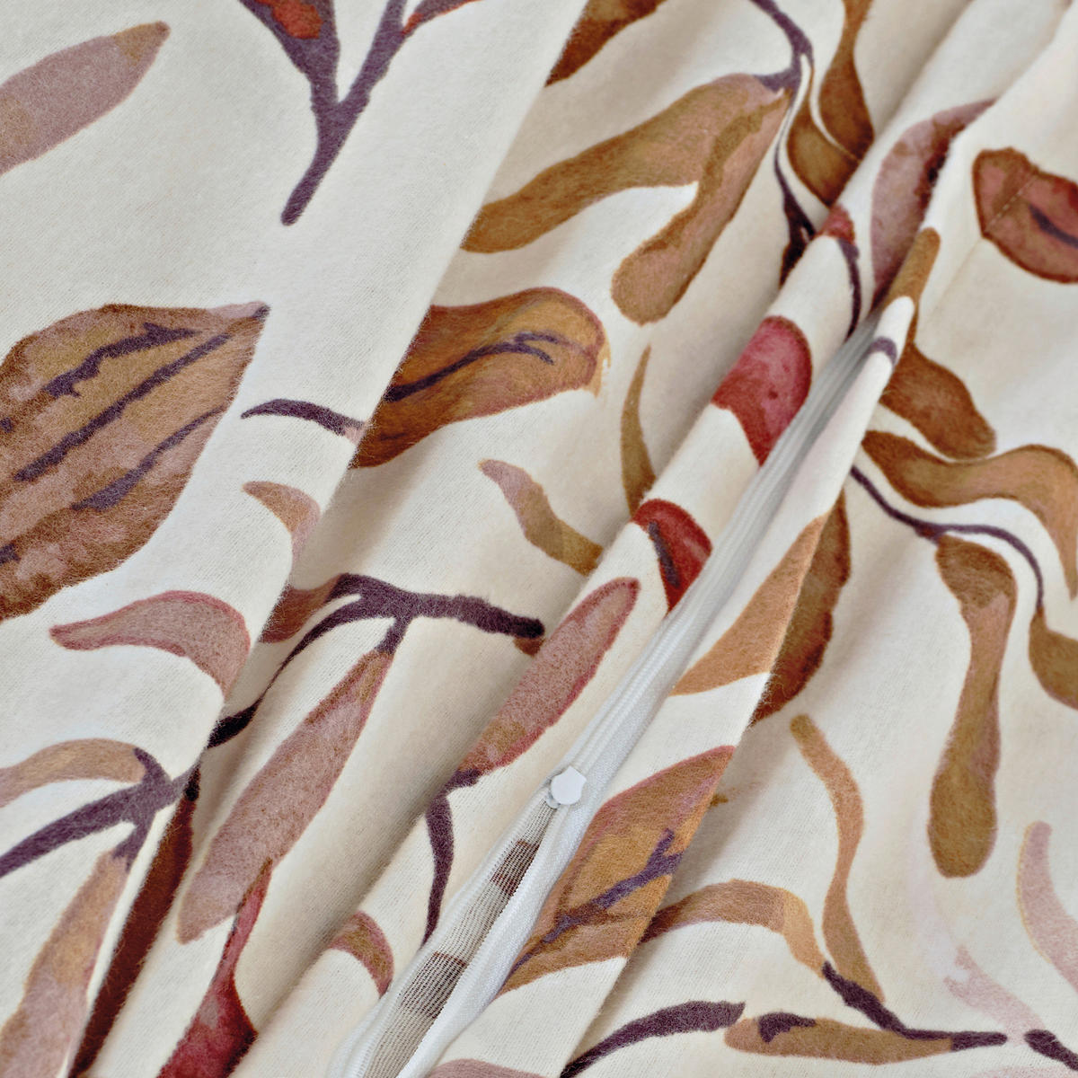 BETTWÄSCHE 4-teilig Flanell 135/200 cm  - Beige, Basics, Textil (135/200cm) - Florella