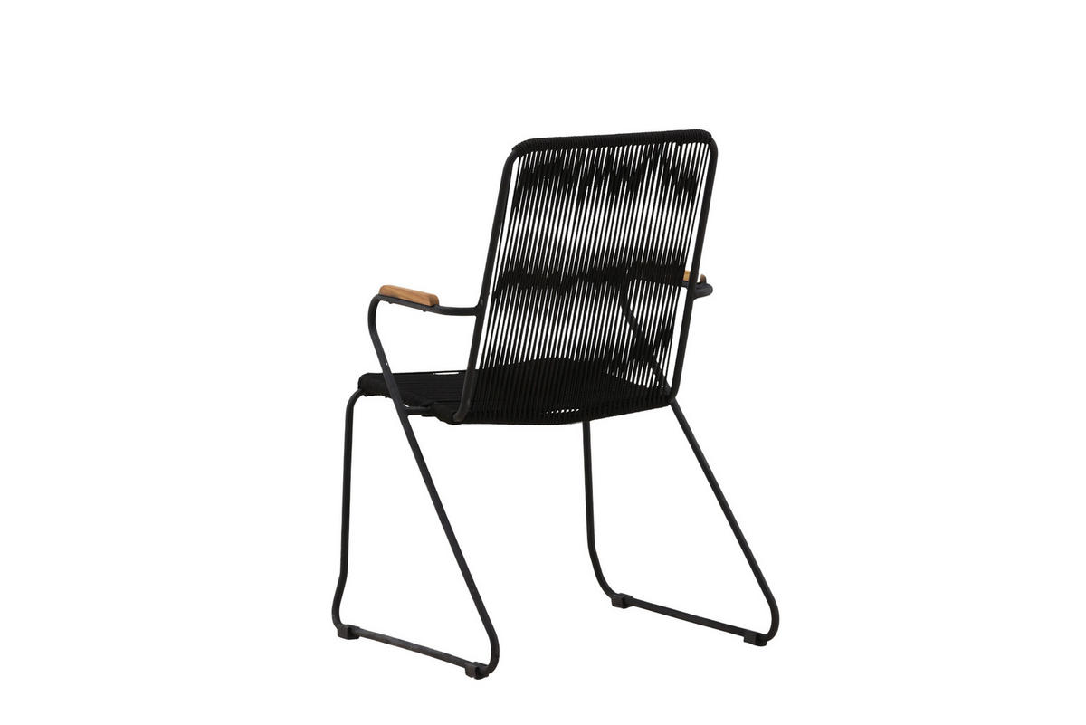 TRÄDGÅRDSSTOL i metall svart  - svart, Klassisk, metall (55/82/51cm) - Gardenson