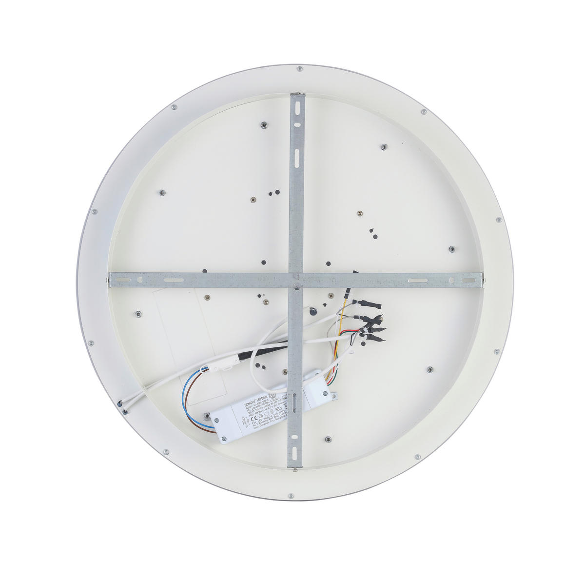 STROPNÉ LED SVIETIDLO, 58/5,5 cm  - čierna/biela, Lifestyle, kov/plast (58/5,5cm) - Dieter Knoll