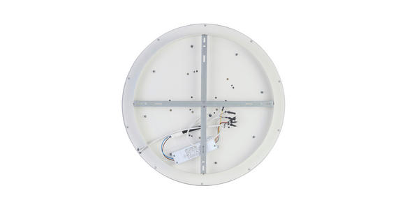 LED-DECKENLEUCHTE 58/5,5 cm - Messingfarben/Schwarz, LIFESTYLE, Kunststoff/Metall (58/5,5cm) - Dieter Knoll