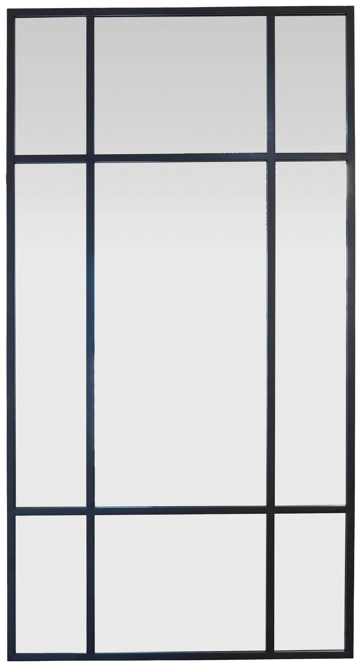 WANDSPIEGEL 90/180/3 cm    in rechteckig  - Schwarz, Trend, Glas/Holzwerkstoff (90/180/3cm) - Landscape