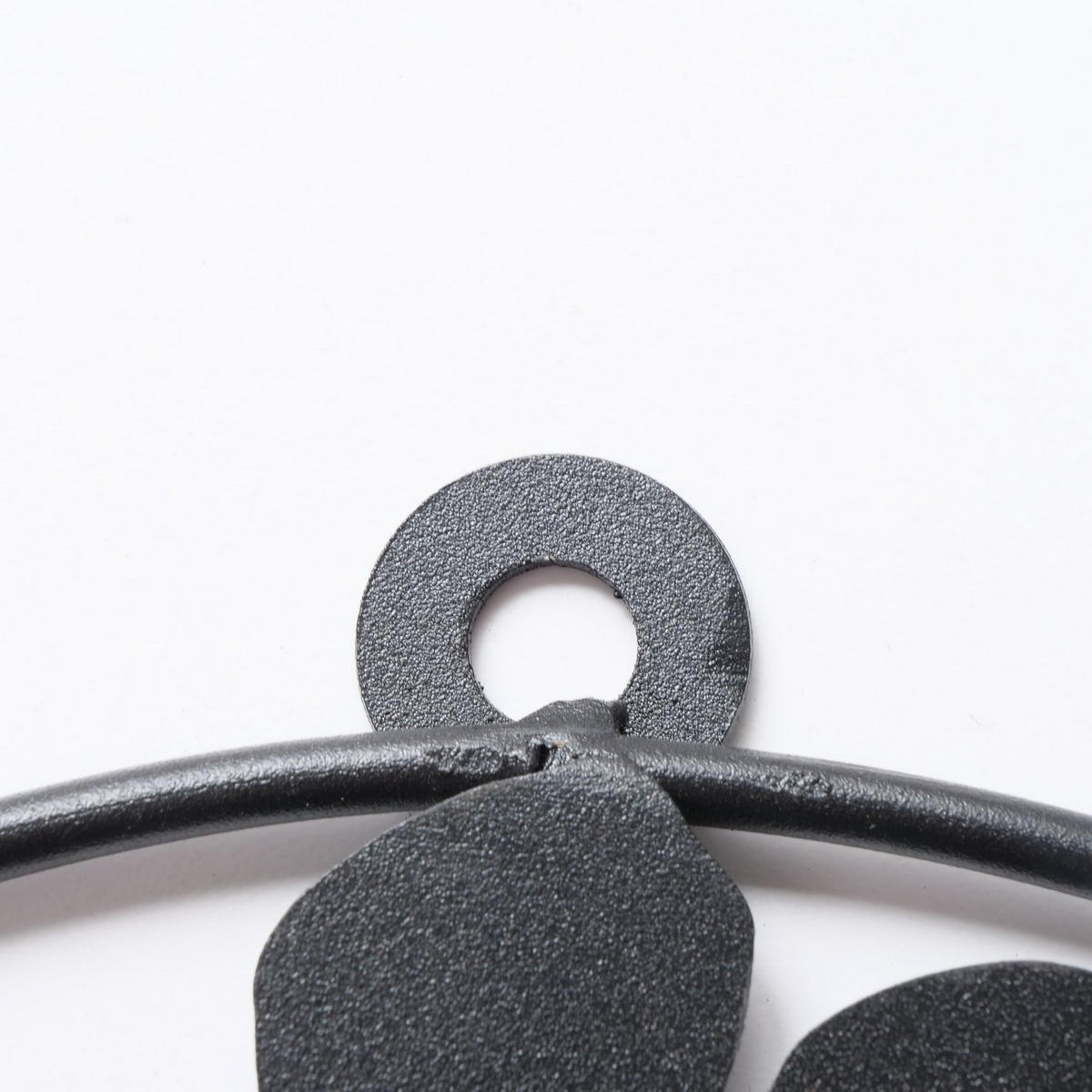 DEKOHÄNGER 22 cm  - Schwarz, Basics, Metall (22cm)