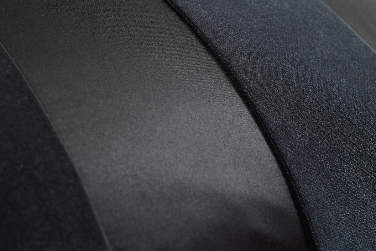 KISSENHÜLLE Marcel.Remus.Design- Valdemossa schwarz 40/60 cm  - Schwarz, Design, Textil (40/60cm)