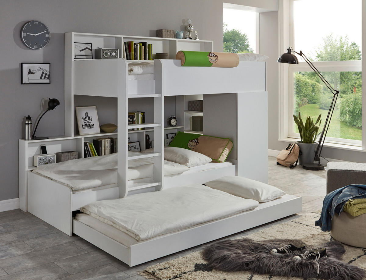 PALANDA 90/200 cm,  - bílá/hnědá, Design, kompozitní dřevo (90/200cm) - Xora