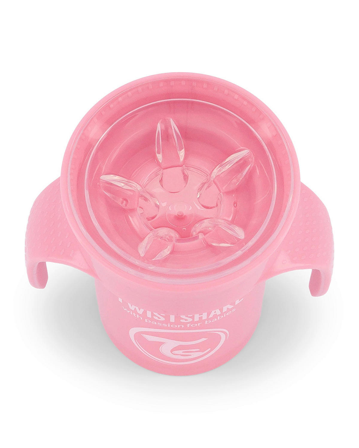 TRINKBECHER  - Pink, Basics, Kunststoff (11/11/8,6cm) - Twistshake