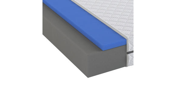 KALTSCHAUMMATRATZE 140/200 cm Höhe ca. 21 cm - Weiß, MODERN, Textil (140/200cm) - Sleeptex