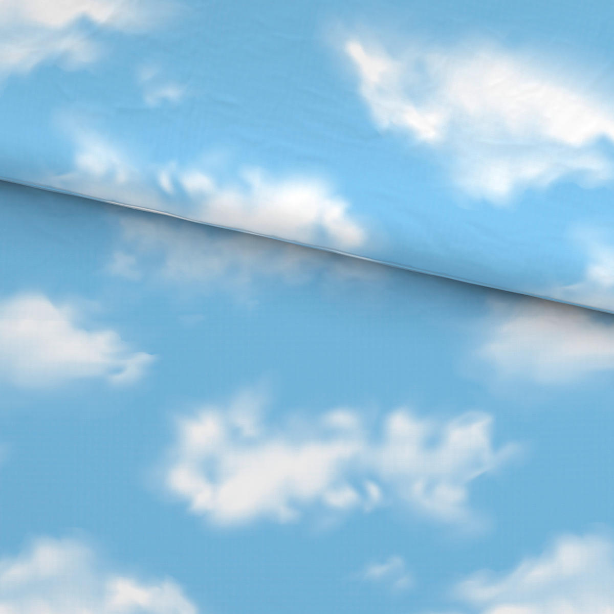 BETTWÄSCHE Satin 140/200 cm  - Hellblau, Design, Textil (140/200cm) - Esposa