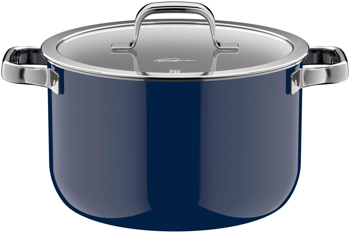 KOCHTOPFSET FUSIONTEC® MINERAL PRO - Tim Raue Edition 4-teilig  - Dunkelblau, Basics, Metall (30/33/60cm) - WMF
