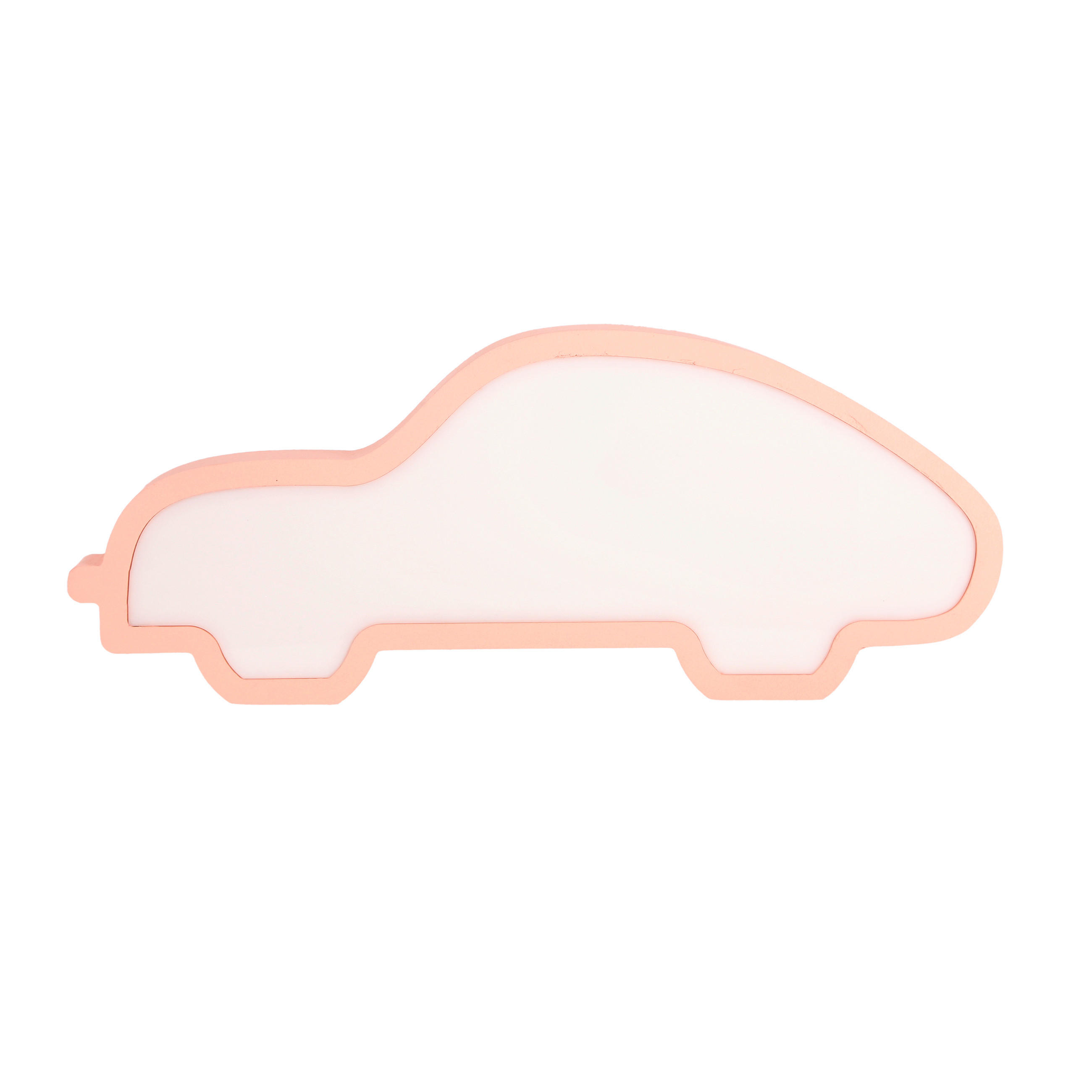 KINDERTISCHLEUCHTE Car  - Pink, Basics, Holzwerkstoff/Kunststoff (35/3.5/14cm)