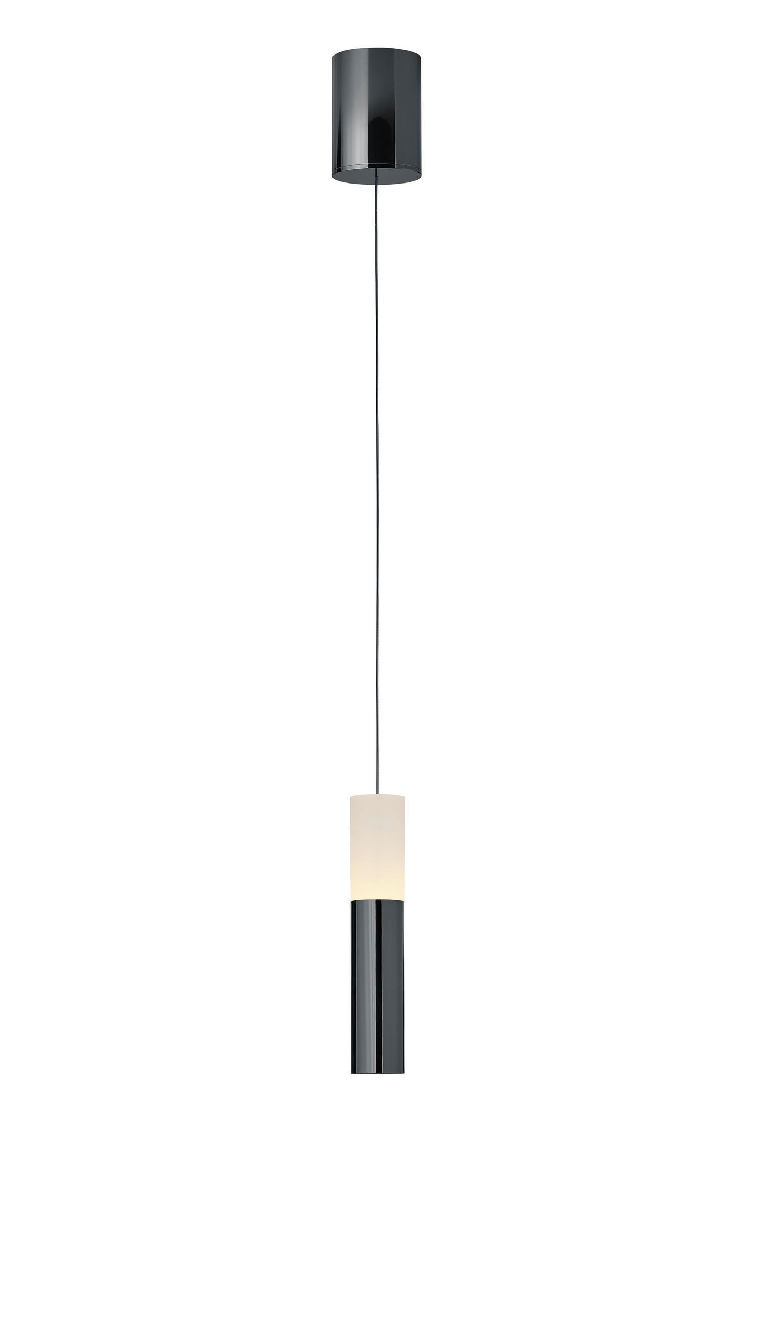 LED-PENDELLEUCHTE LIDOS 8 / 4,5/210 cm  - Chromfarben, Design, Metall (8 / 4,5/210cm) - Helestra