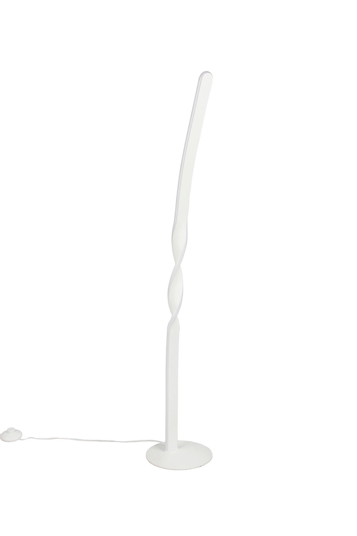 LED ÁLLÓLÁMPA - fehér, Basics, műanyag/fém (20/110/21,5cm)