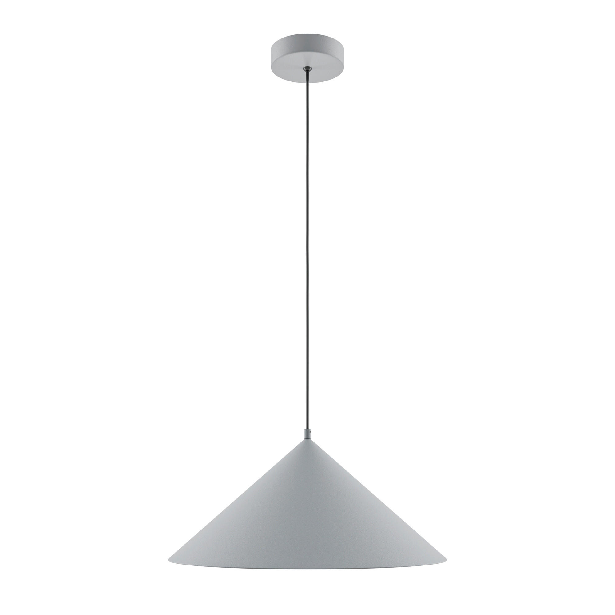 PENDELLEUCHTE Basic colors 35/318 cm  - Grau, Design, Metall (35/318cm) - MAYTONI