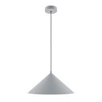 PENDELLEUCHTE Basic colors 35/318 cm  - Grau, Design, Metall (35/318cm) - MAYTONI