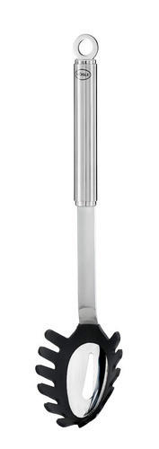 SPAGHETTILÖFFEL  - Edelstahlfarben, Basics, Kunststoff/Metall (34,95cm) - Rösle
