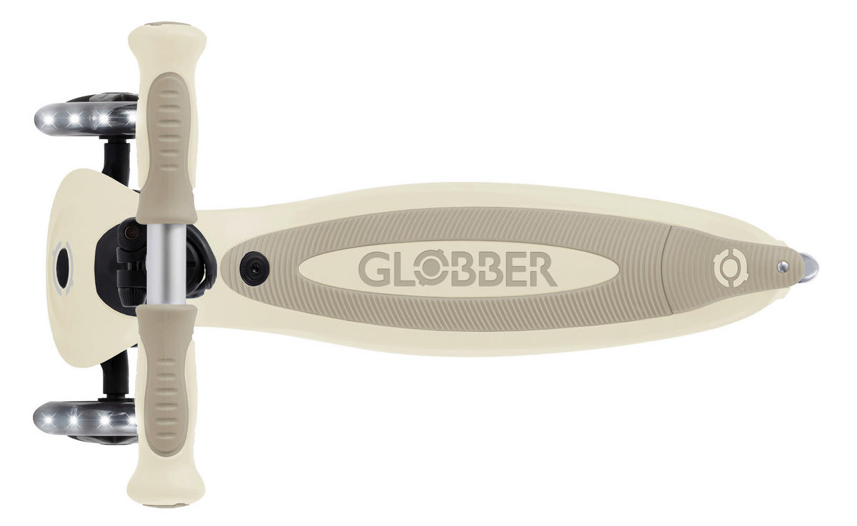DREIRAD GO-UP BABY 360 LIGHTS  - Taupe, Basics, Kunststoff (75/29.5/102.5cm) - GLOBBER