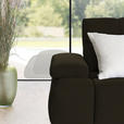 ECKSOFA in Struktur Anthrazit  313/233 cm  - Anthrazit/Schwarz, Design, Kunststoff/Textil (313/233cm) - Emilio Belluti