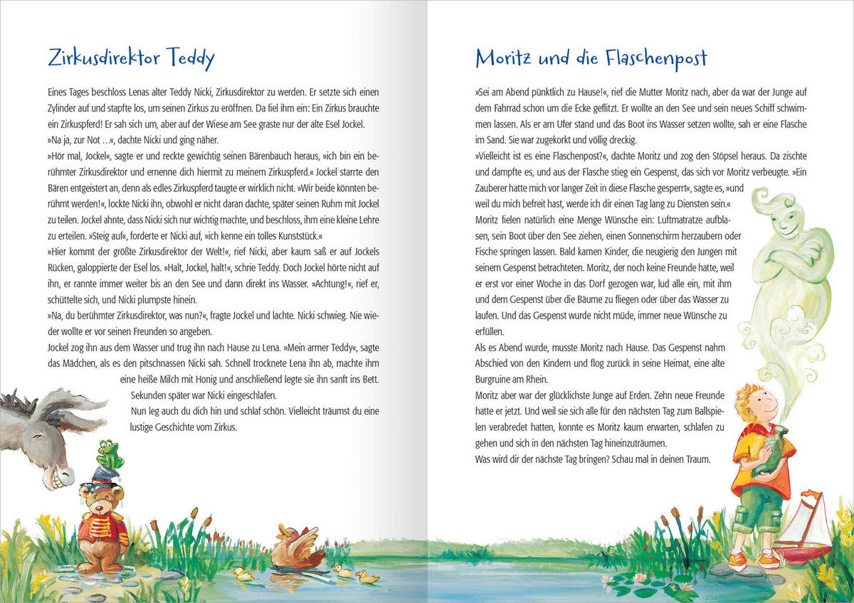 BUCH 222 Geschichten zur Guten Nacht  - Multicolor, Basics, Papier (17,5/24,5/2,6cm)