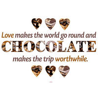 DEKOSTICKER  - Klar/Braun, LIFESTYLE, Kunststoff (50/70cm) - Komar