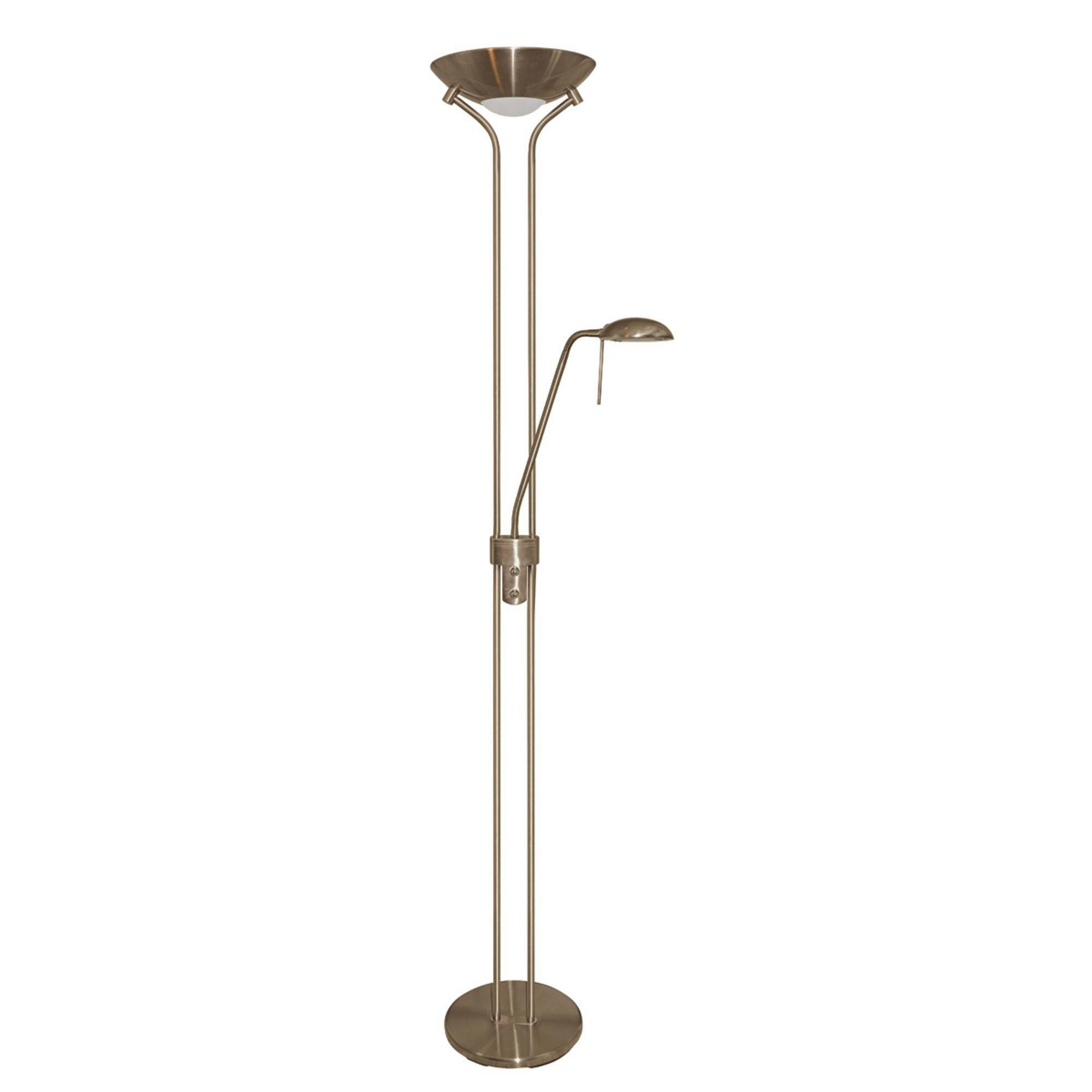 LED-GOLVLAMPA Mother & Child 25.4/180 cm    - mässingsfärgad, Basics, metall/glas (25.4/180cm)